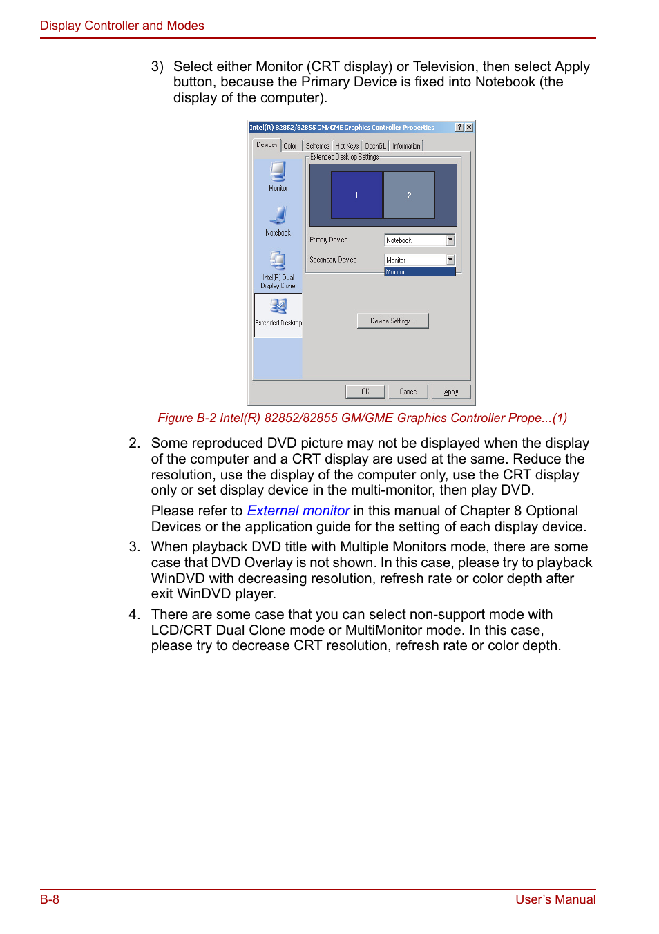 Toshiba Libretto U100 User Manual | Page 202 / 250