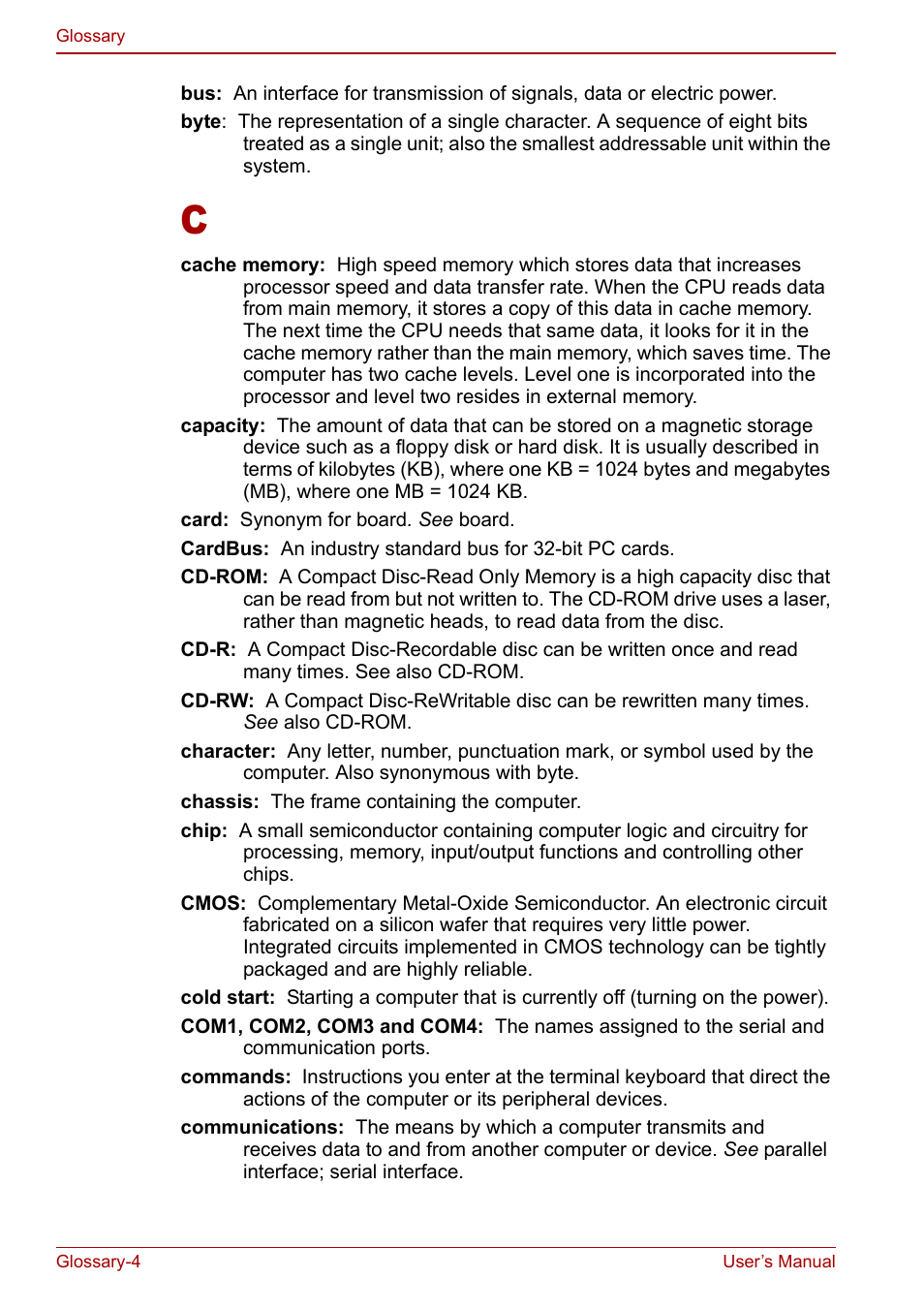 Toshiba Libretto U100 User Manual | Page 236 / 250