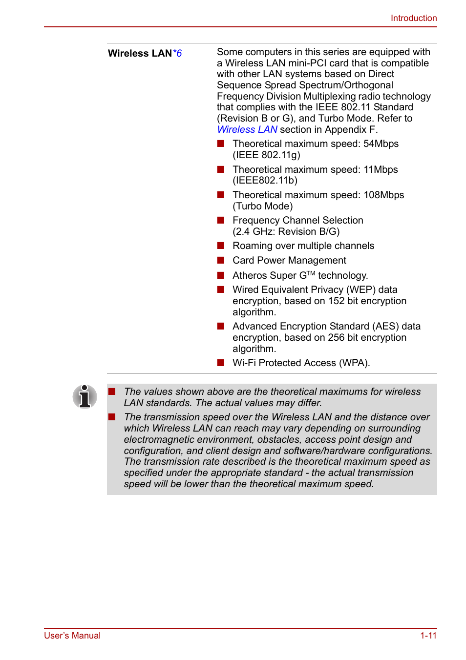 Toshiba Libretto U100 User Manual | Page 29 / 250