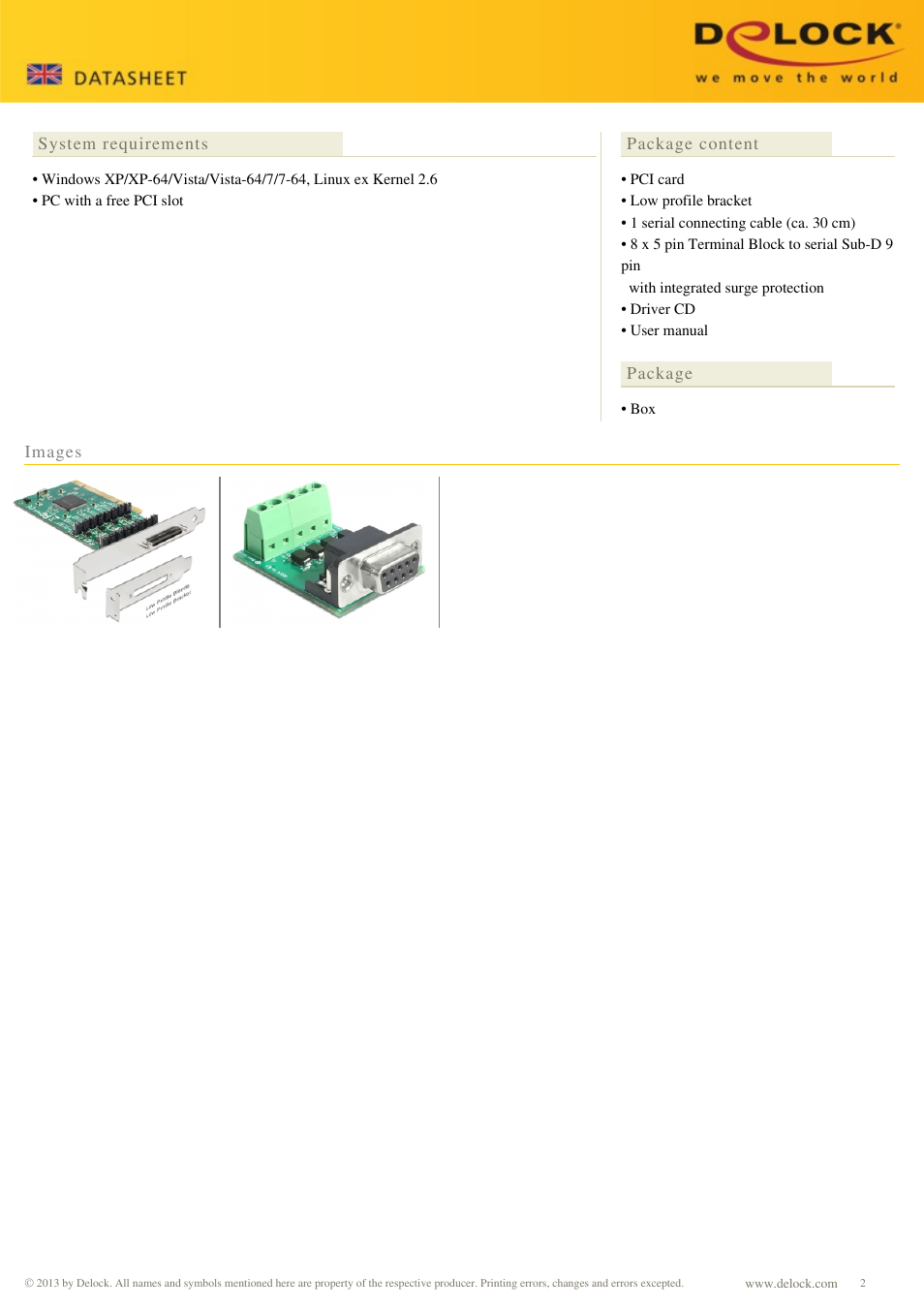 DeLOCK 89332 User Manual | Page 2 / 2