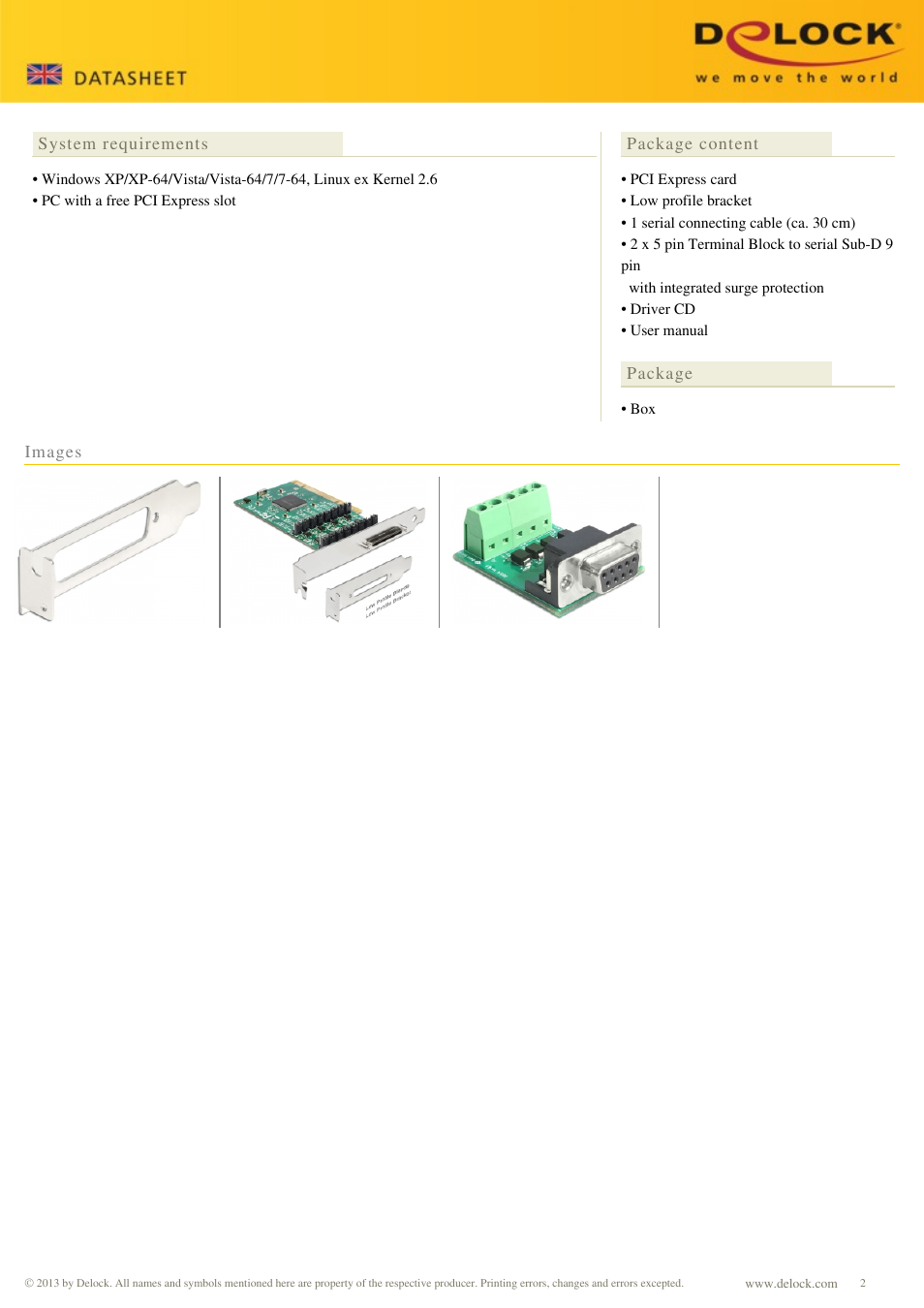 DeLOCK 89337 User Manual | Page 2 / 2
