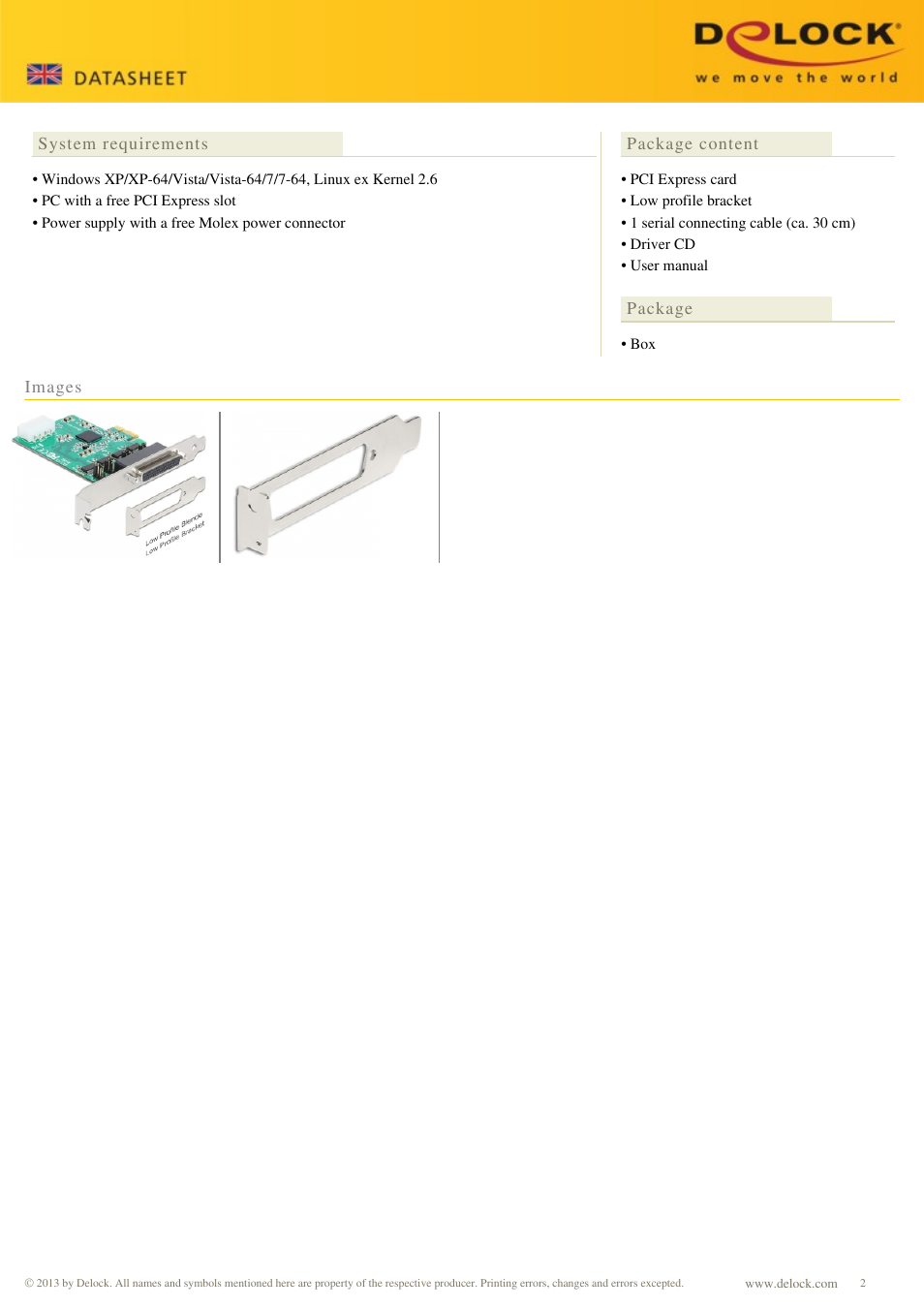 DeLOCK 89335 User Manual | Page 2 / 2