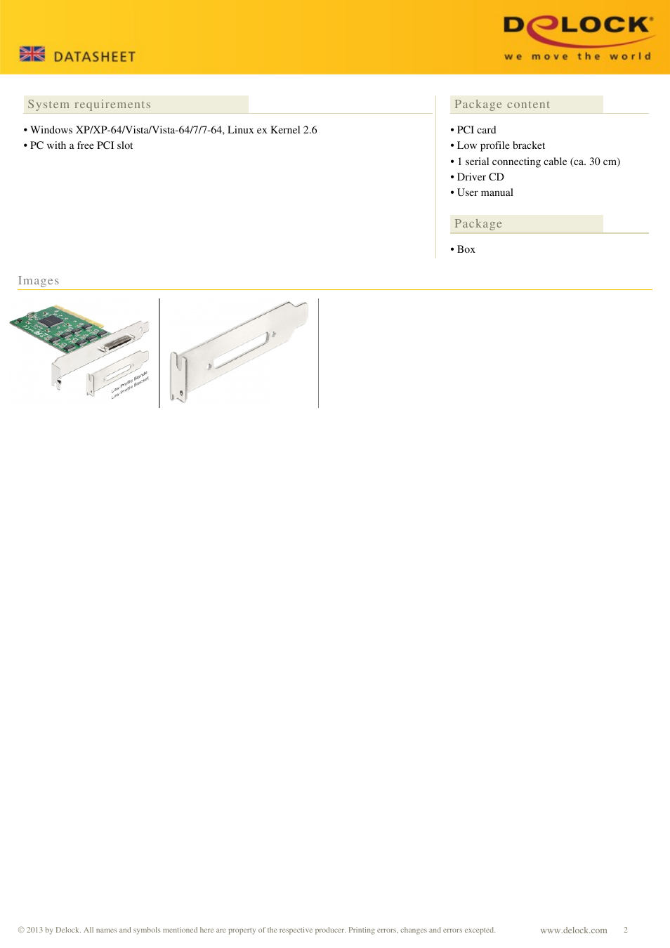 DeLOCK 89329 User Manual | Page 2 / 2