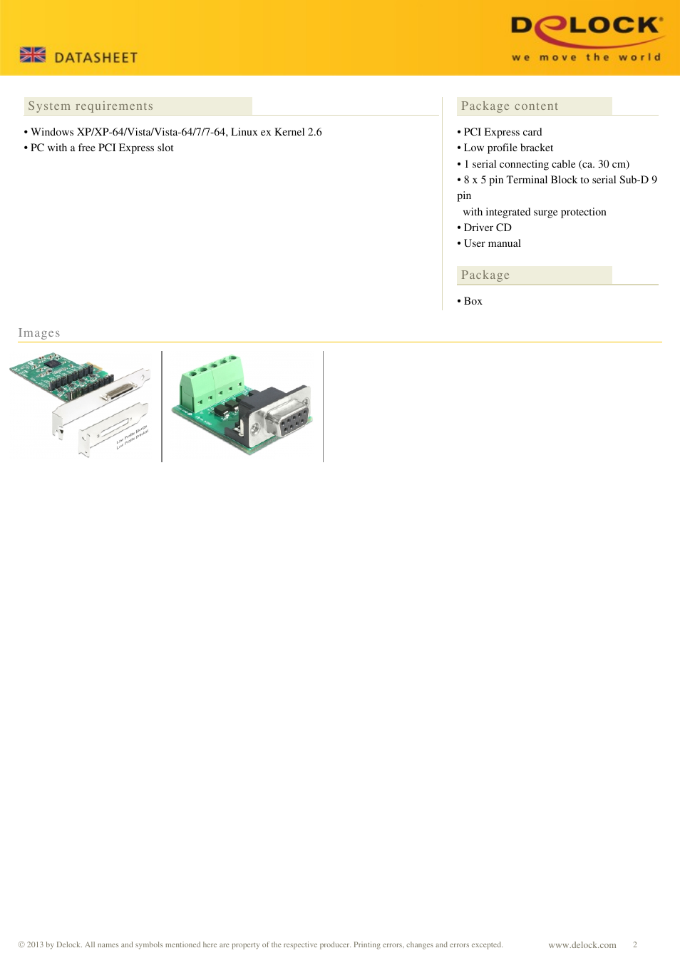 DeLOCK 89339 User Manual | Page 2 / 2