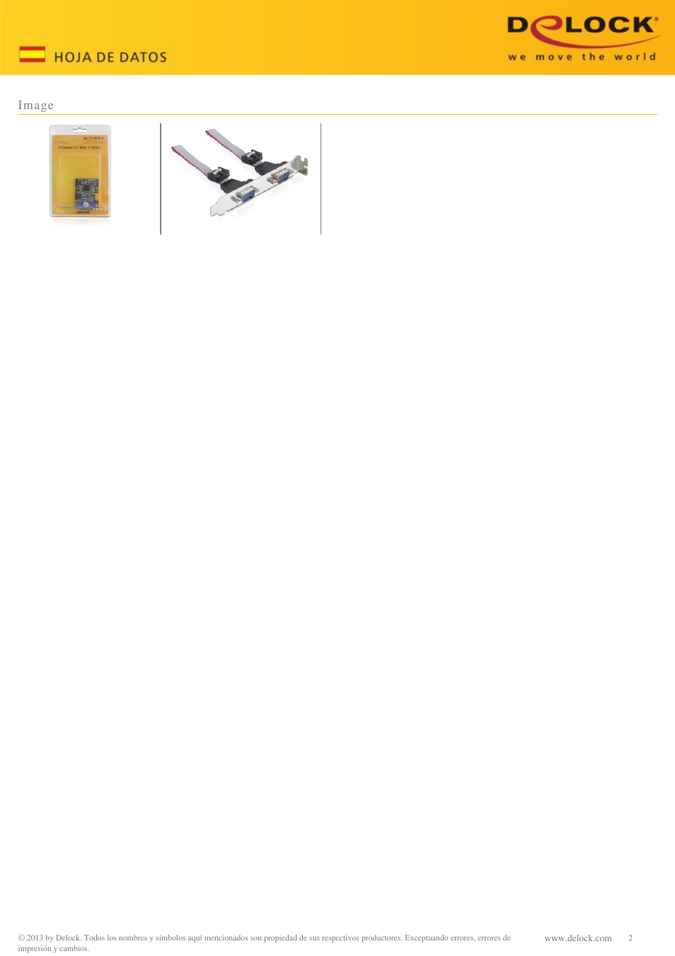 Image | DeLOCK 89129 User Manual | Page 2 / 2