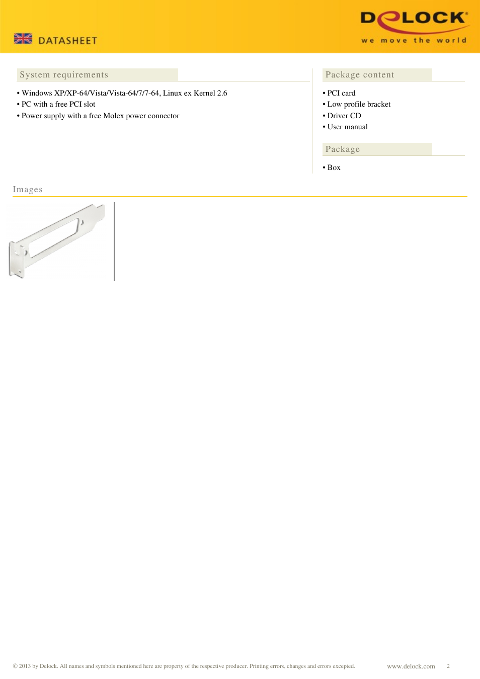 DeLOCK 89326 User Manual | Page 2 / 2