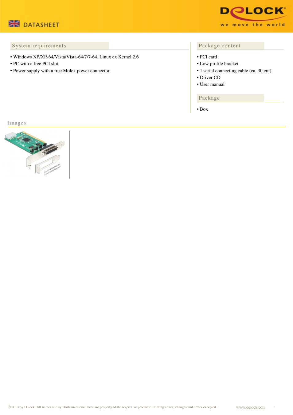 DeLOCK 89327 User Manual | Page 2 / 2
