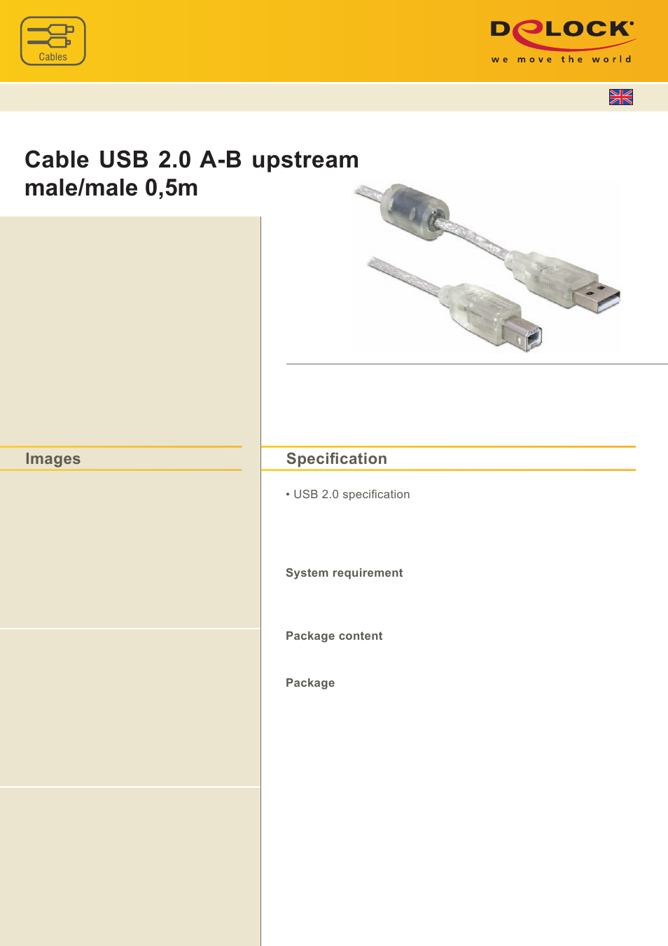 DeLOCK 82057 User Manual | 1 page