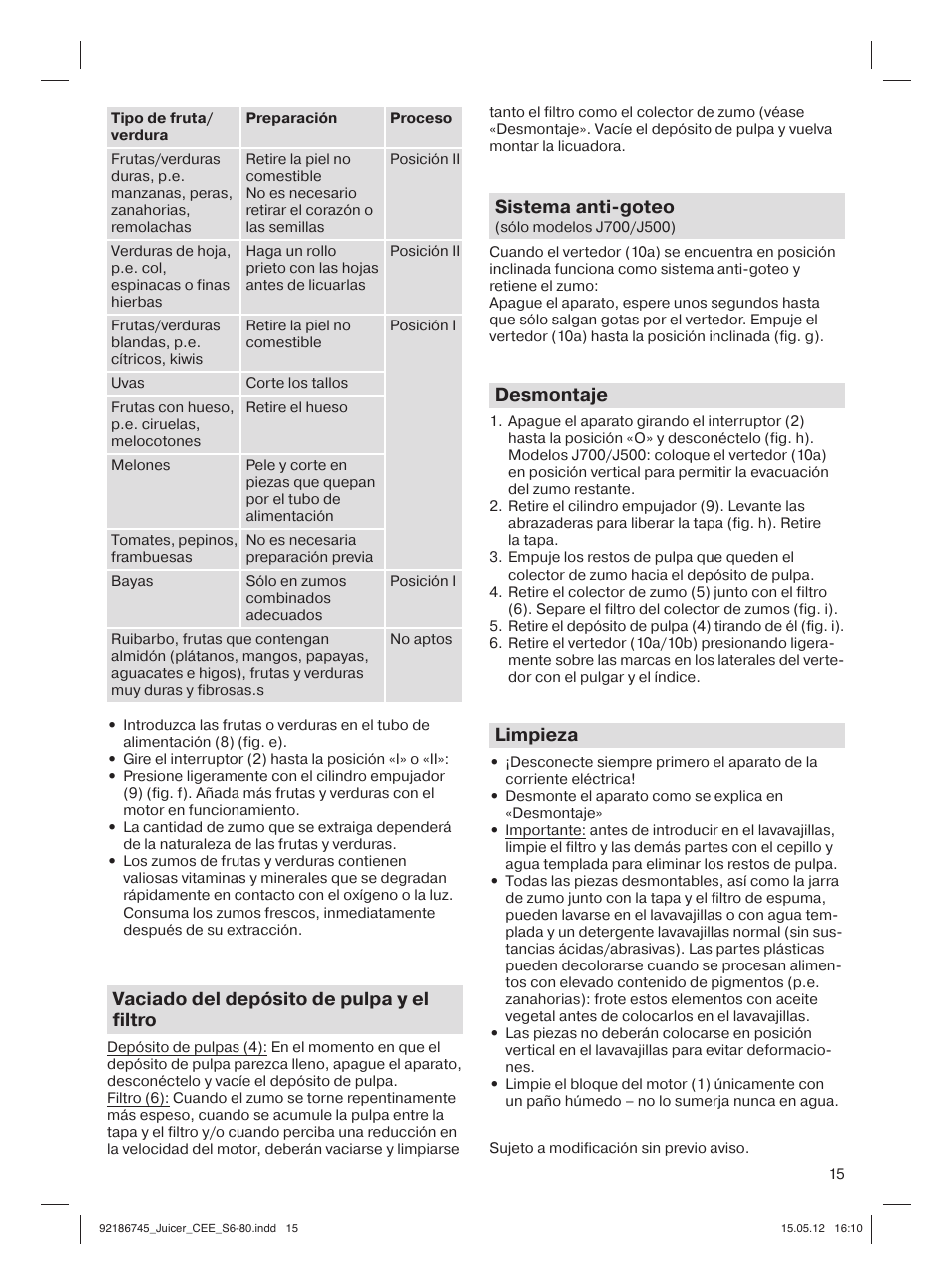 Braun Multiquick 3 J300 User Manual | Page 14 / 78