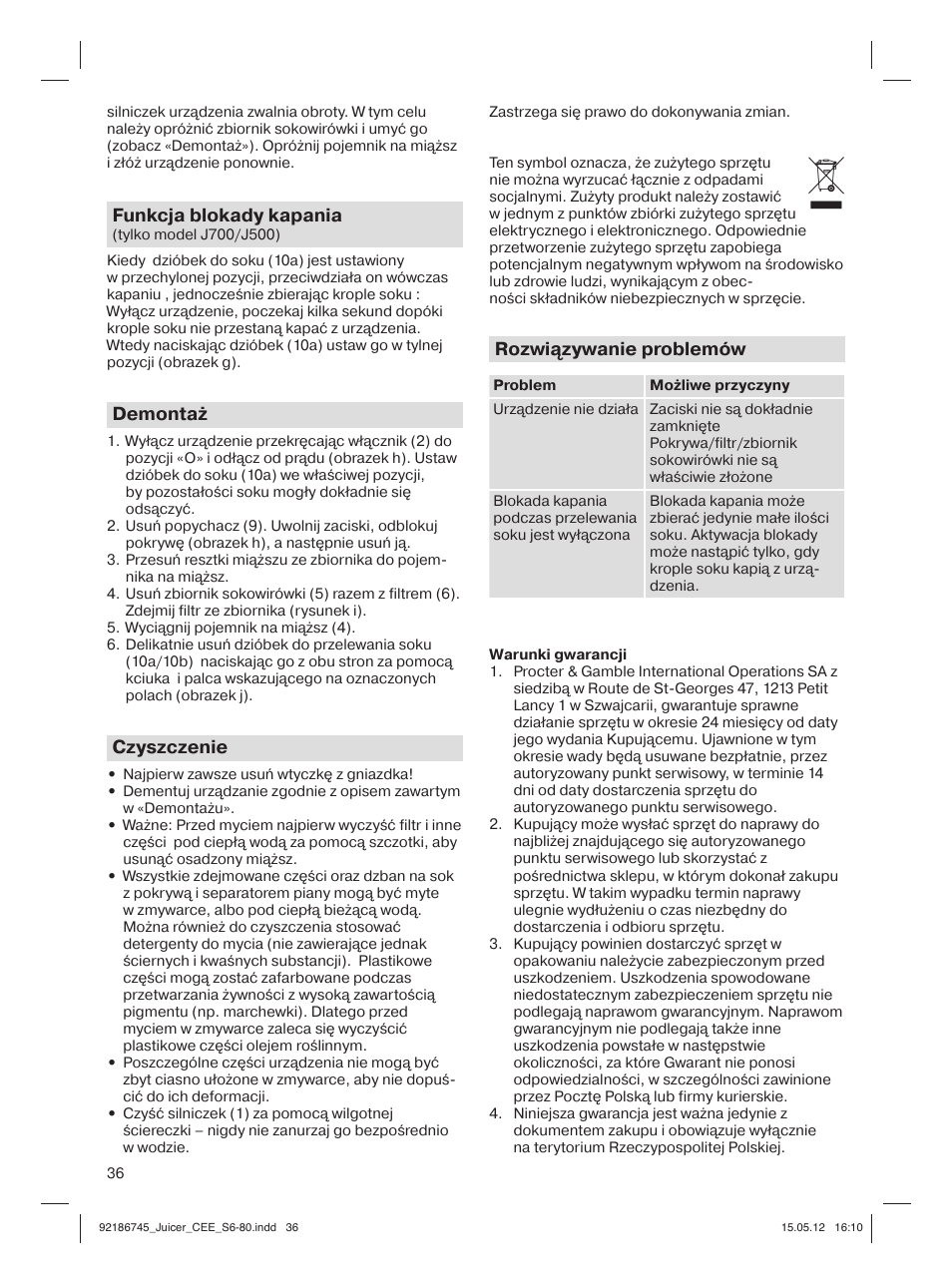 Braun Multiquick 3 J300 User Manual | Page 35 / 78