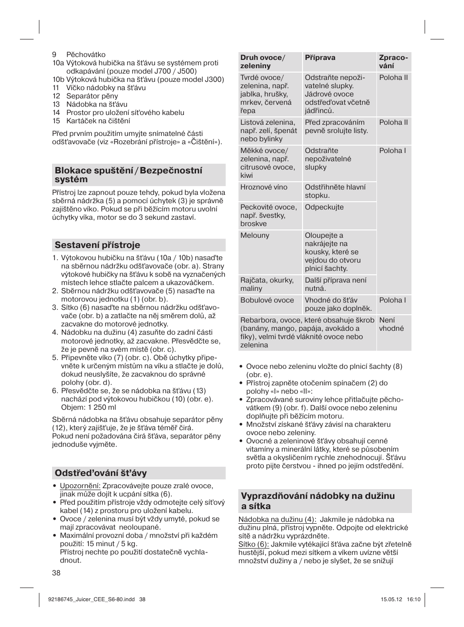 Braun Multiquick 3 J300 User Manual | Page 37 / 78