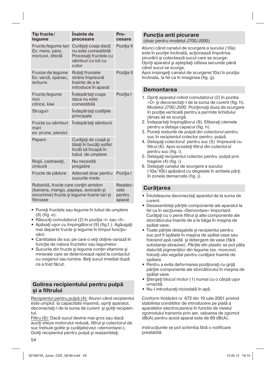 Braun Multiquick 3 J300 User Manual | Page 53 / 78