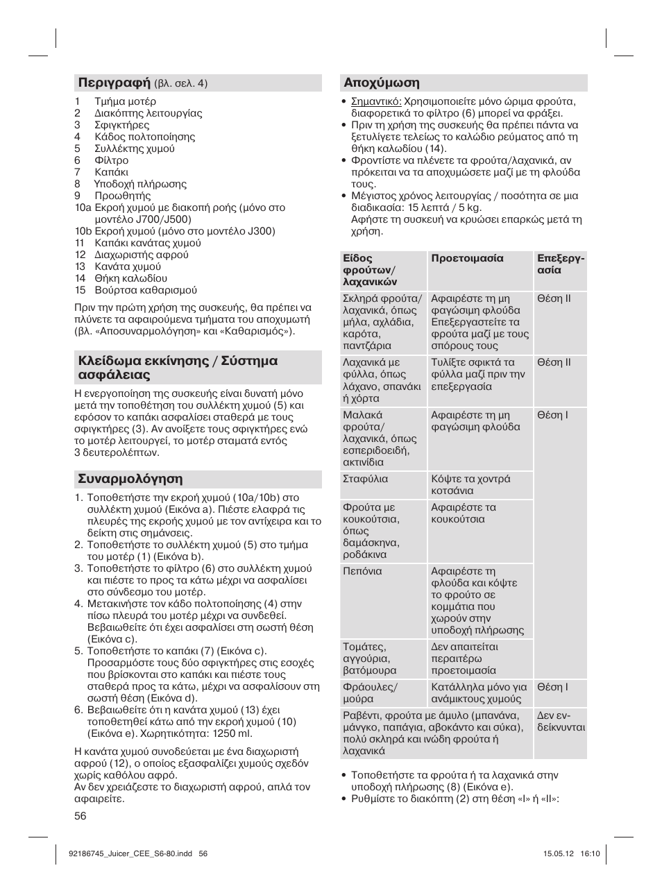 Braun Multiquick 3 J300 User Manual | Page 55 / 78
