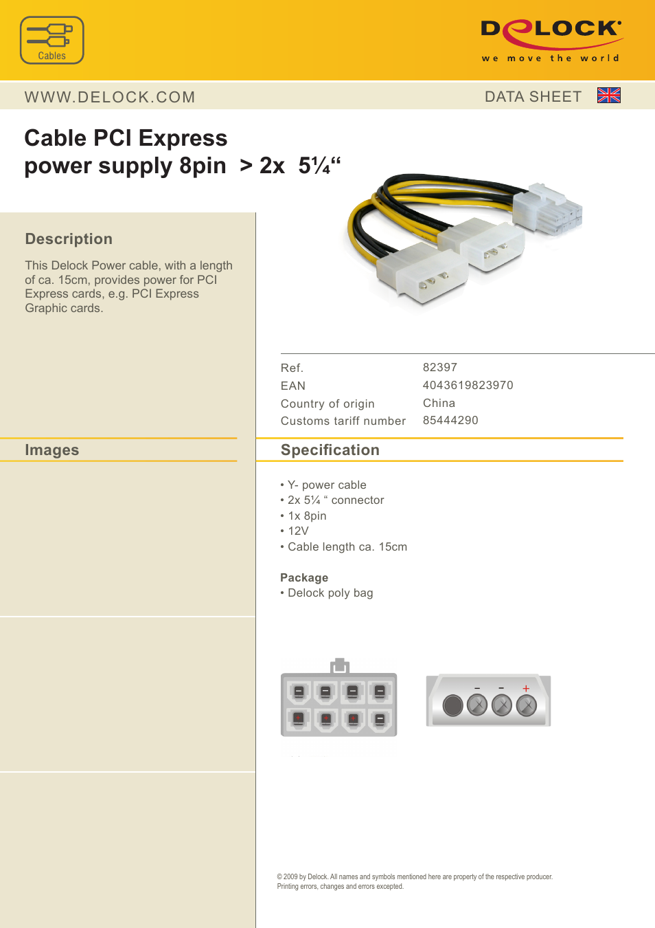 DeLOCK 82397 User Manual | 1 page