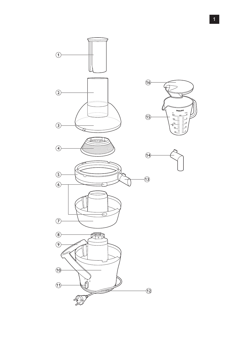 Philips HR1871 User Manual | Page 3 / 132