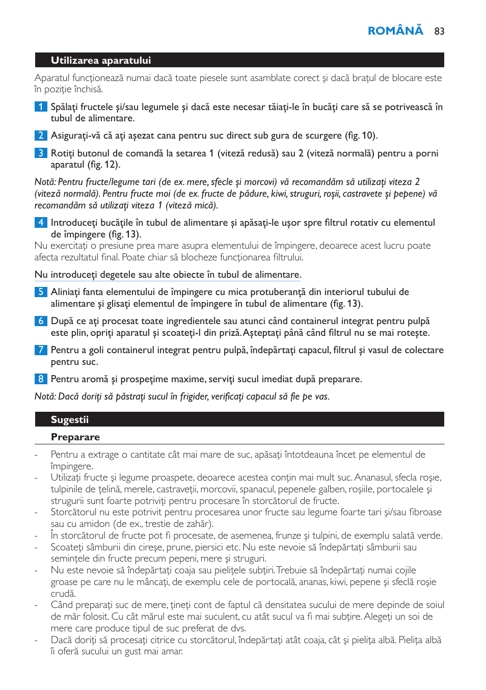Philips HR1871 User Manual | Page 83 / 132