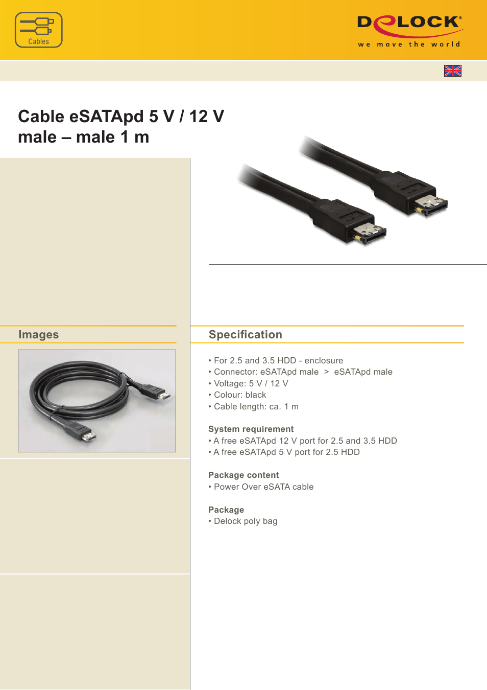 DeLOCK 82767 User Manual | 1 page