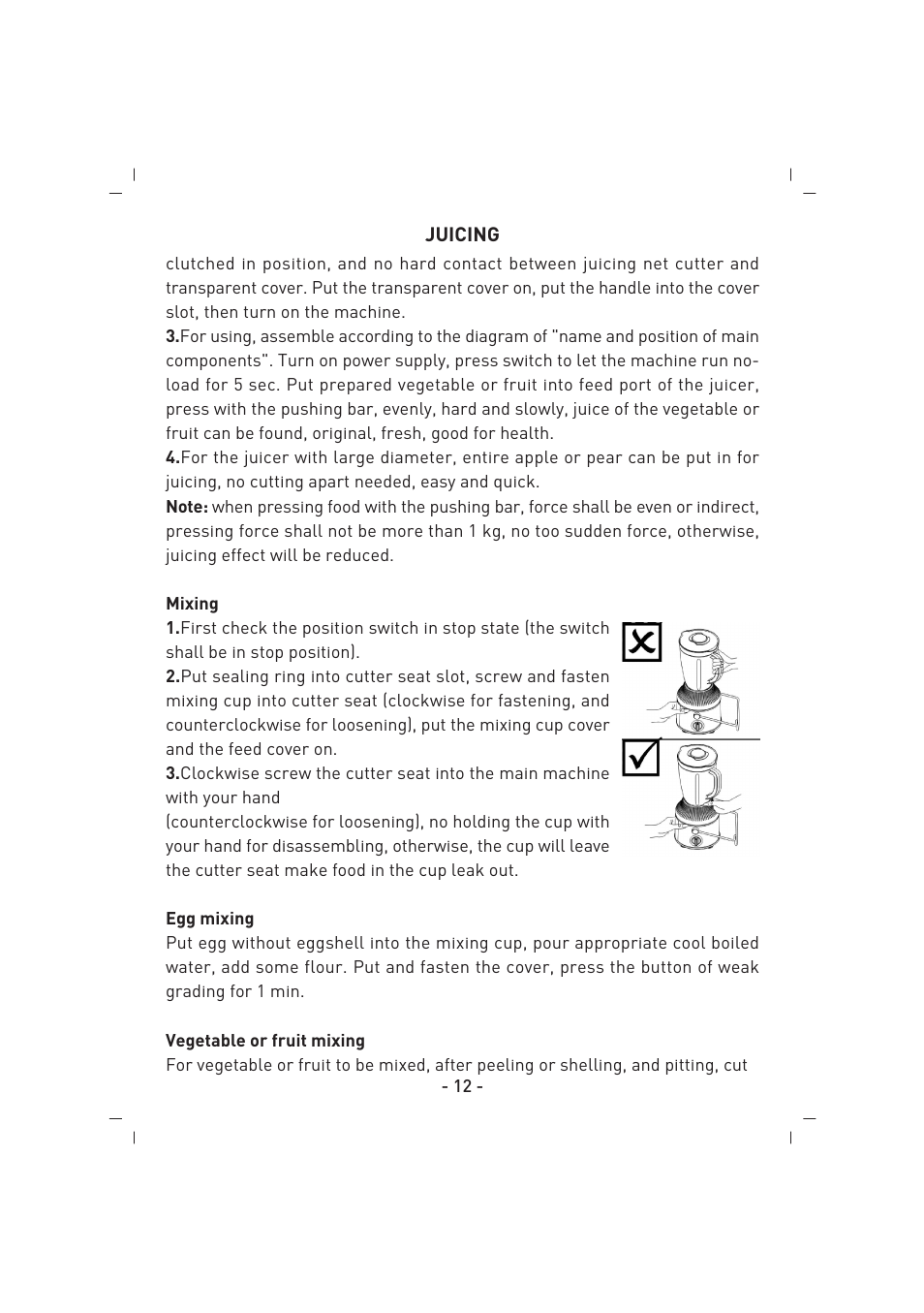 SINBO SJ 3129 User Manual | Page 13 / 59