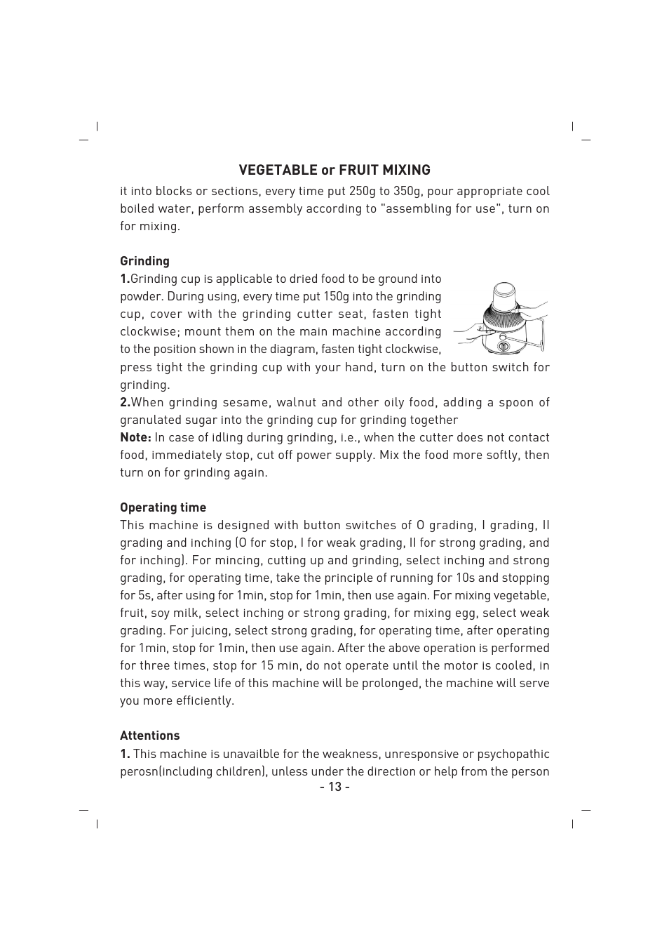 SINBO SJ 3129 User Manual | Page 14 / 59