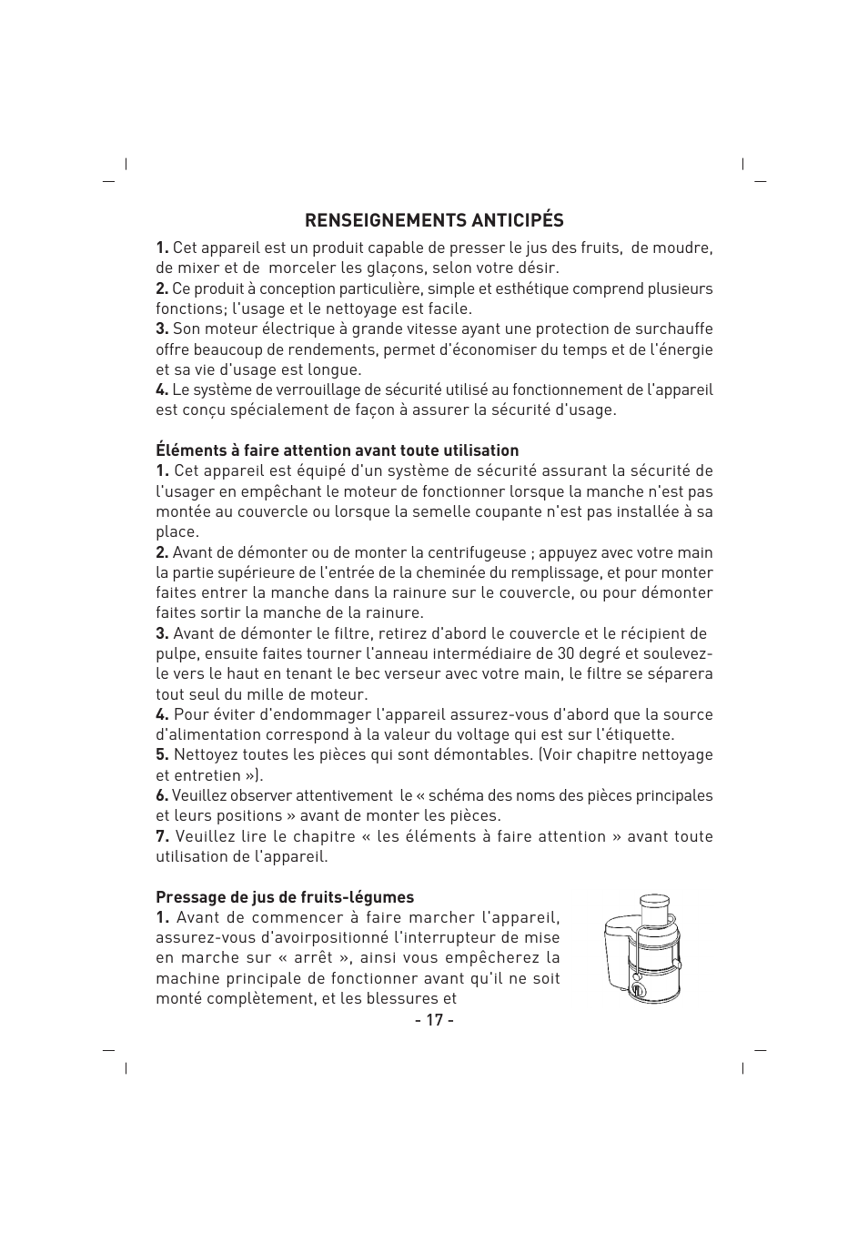 SINBO SJ 3129 User Manual | Page 18 / 59