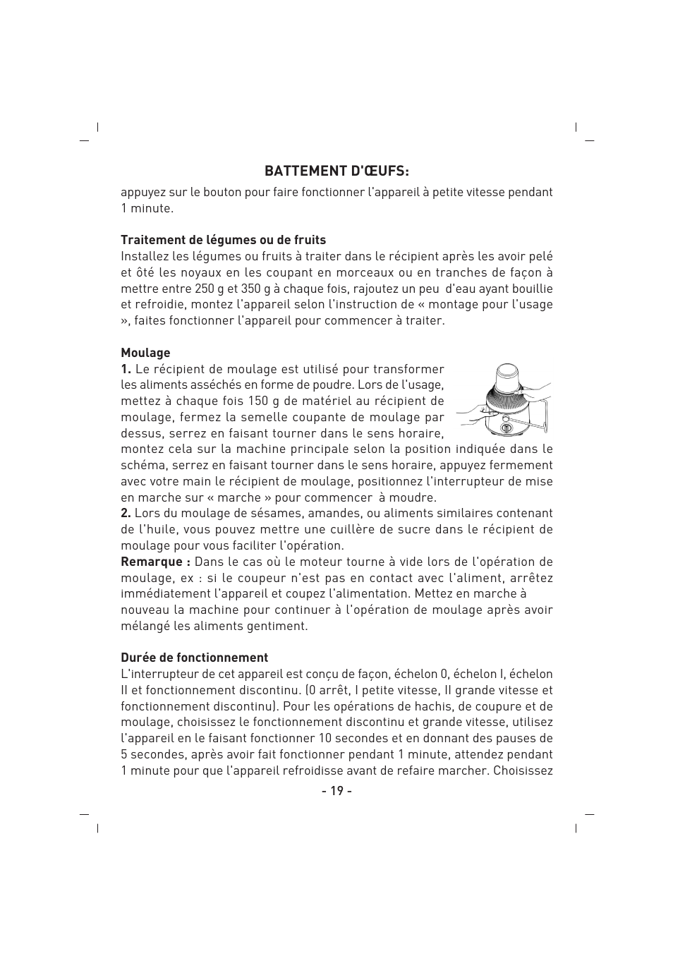 SINBO SJ 3129 User Manual | Page 20 / 59