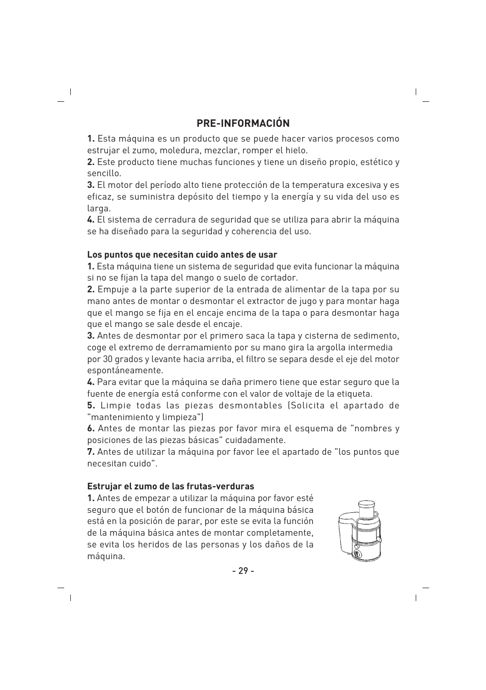 SINBO SJ 3129 User Manual | Page 30 / 59
