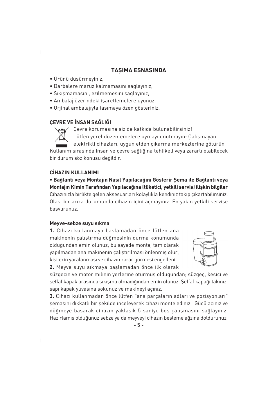 SINBO SJ 3129 User Manual | Page 6 / 59