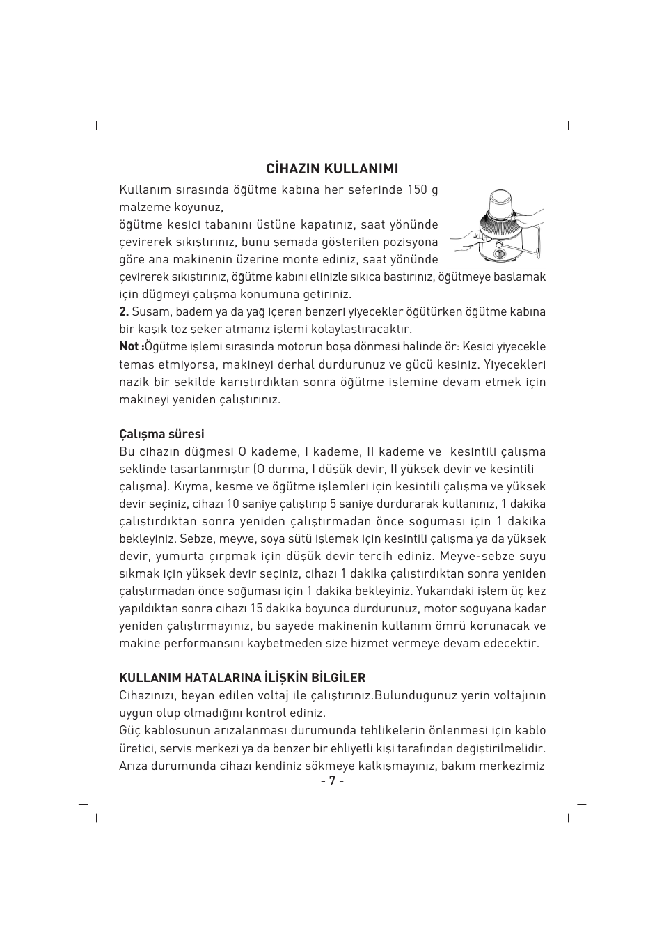 SINBO SJ 3129 User Manual | Page 8 / 59