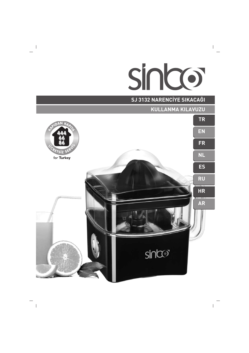 SINBO SJ 3132 User Manual | 32 pages