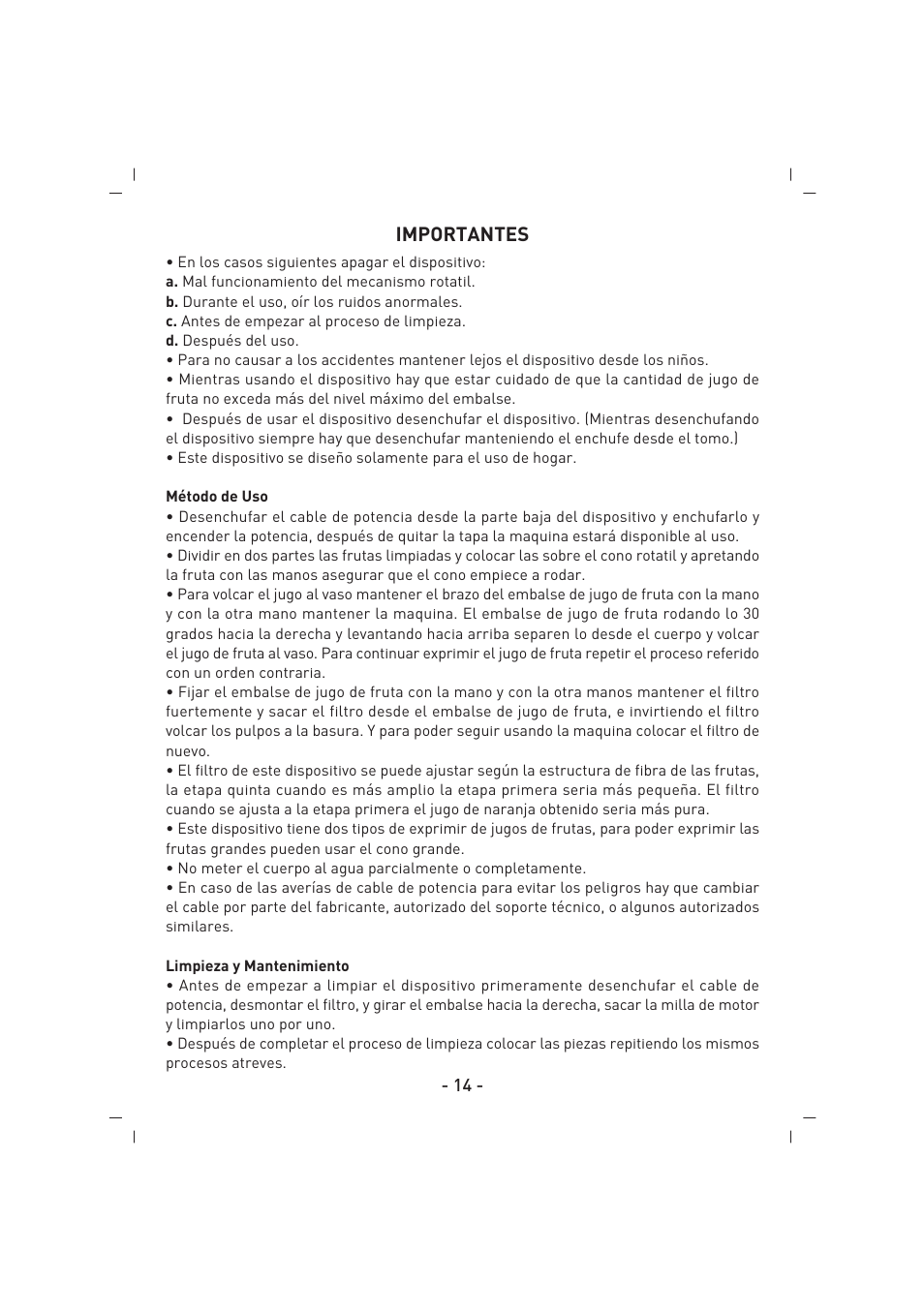 SINBO SJ 3132 User Manual | Page 15 / 32