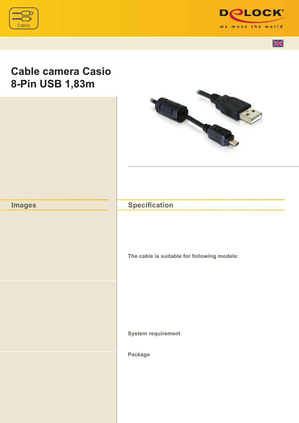 DeLOCK 82412 User Manual | 1 page
