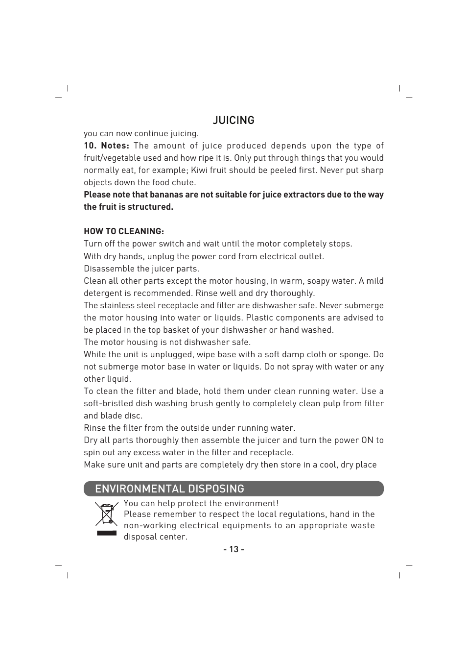 SINBO SJ 3135 User Manual | Page 14 / 48