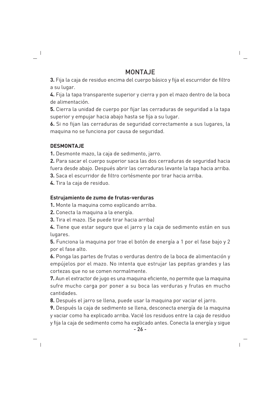 SINBO SJ 3135 User Manual | Page 27 / 48