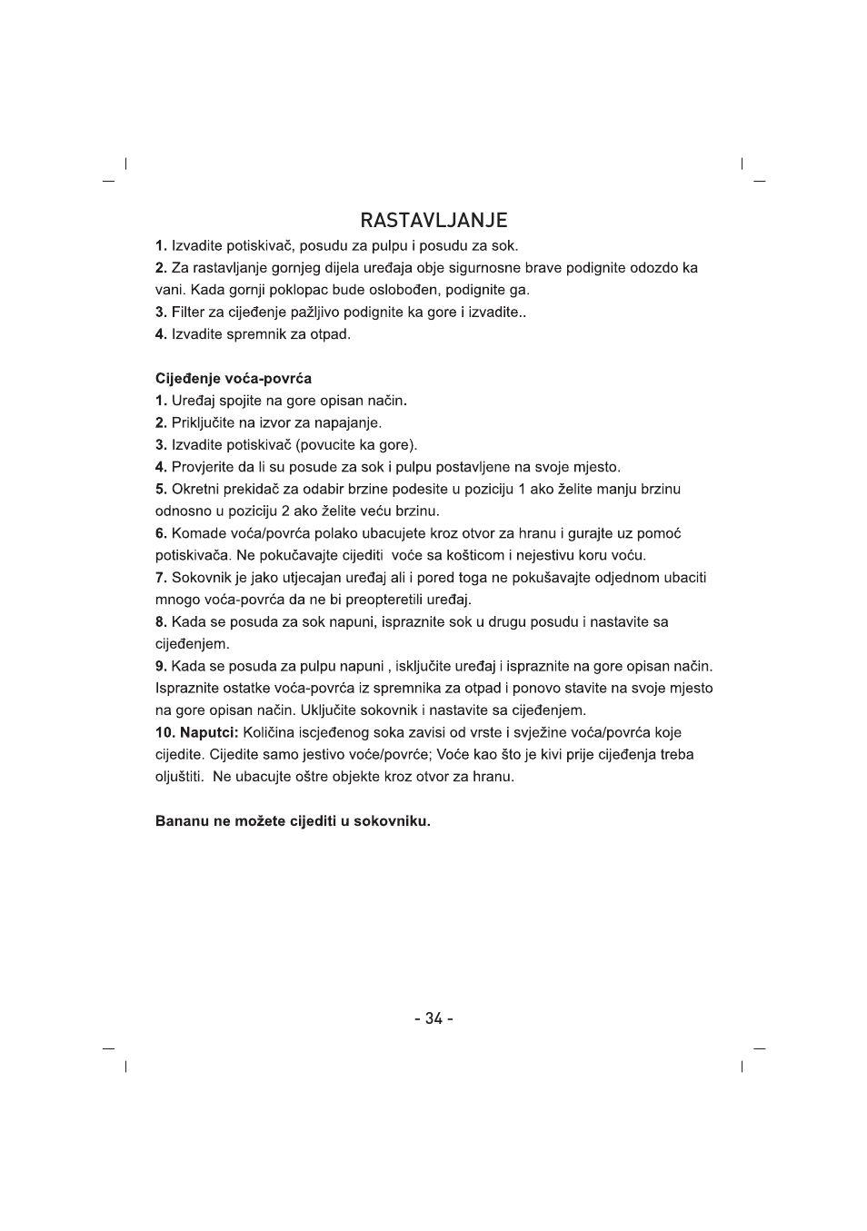 SINBO SJ 3135 User Manual | Page 35 / 48