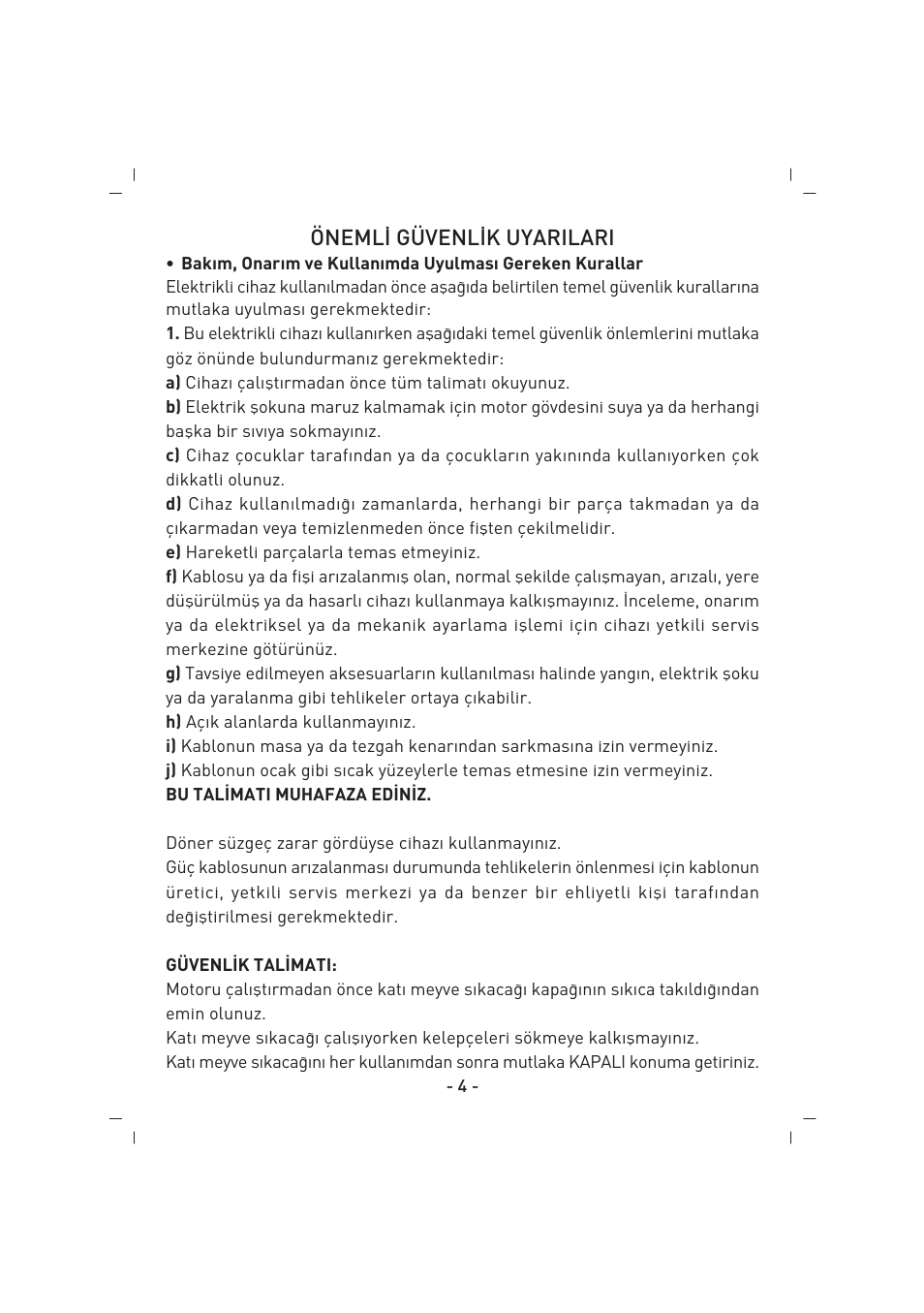 SINBO SJ 3135 User Manual | Page 5 / 48