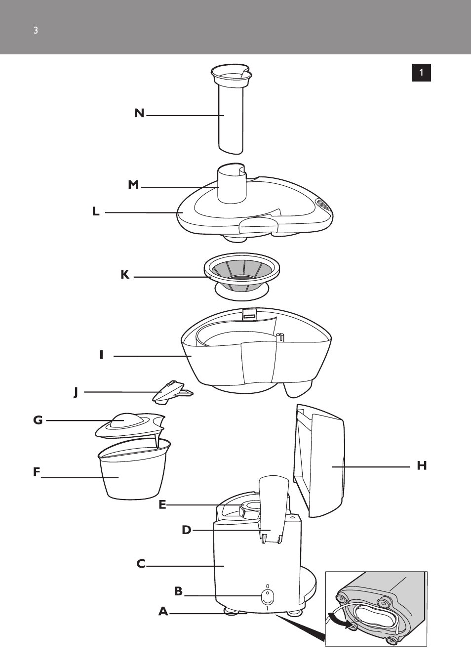 Philips HR1821 User Manual | Page 3 / 72
