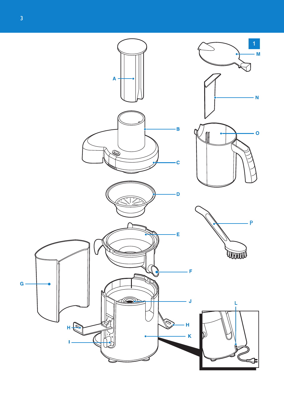 Philips HR1865 User Manual | Page 3 / 144