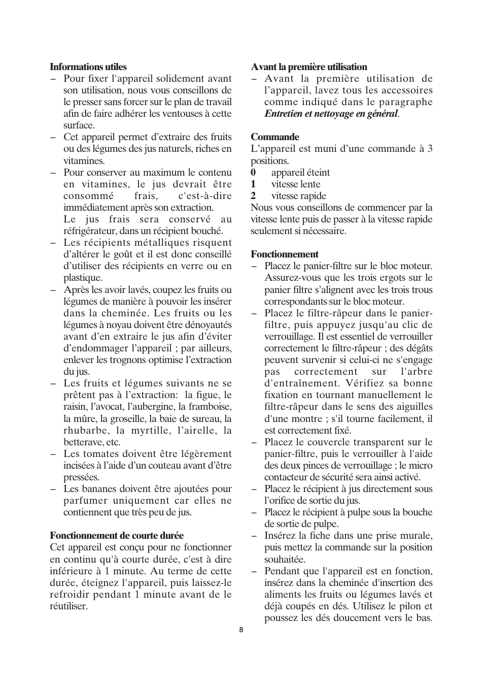 SEVERIN ES 3559 User Manual | Page 10 / 41