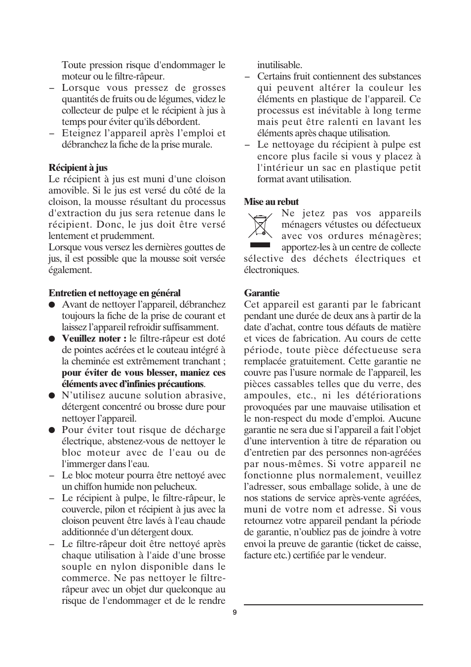 SEVERIN ES 3559 User Manual | Page 11 / 41