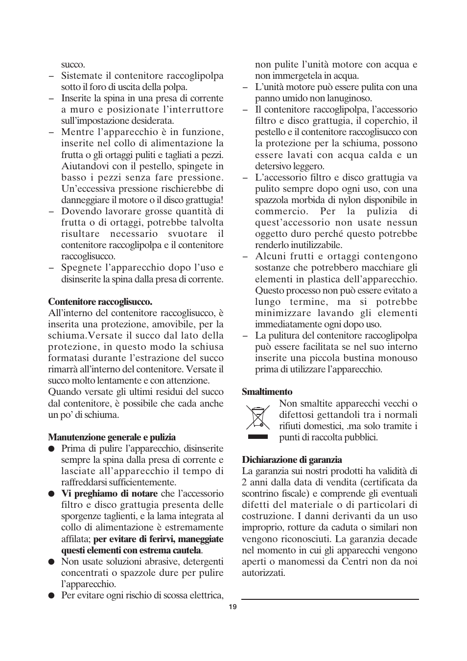 SEVERIN ES 3559 User Manual | Page 21 / 41