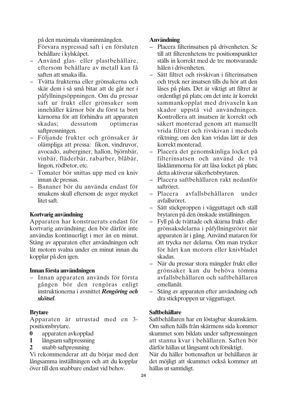 SEVERIN ES 3559 User Manual | Page 26 / 41