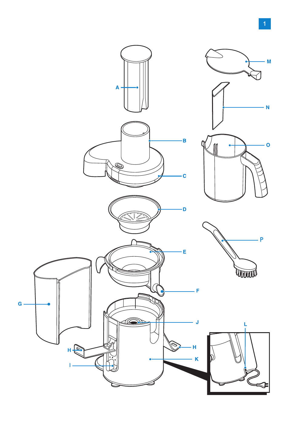 Philips HR1861 User Manual | Page 3 / 124