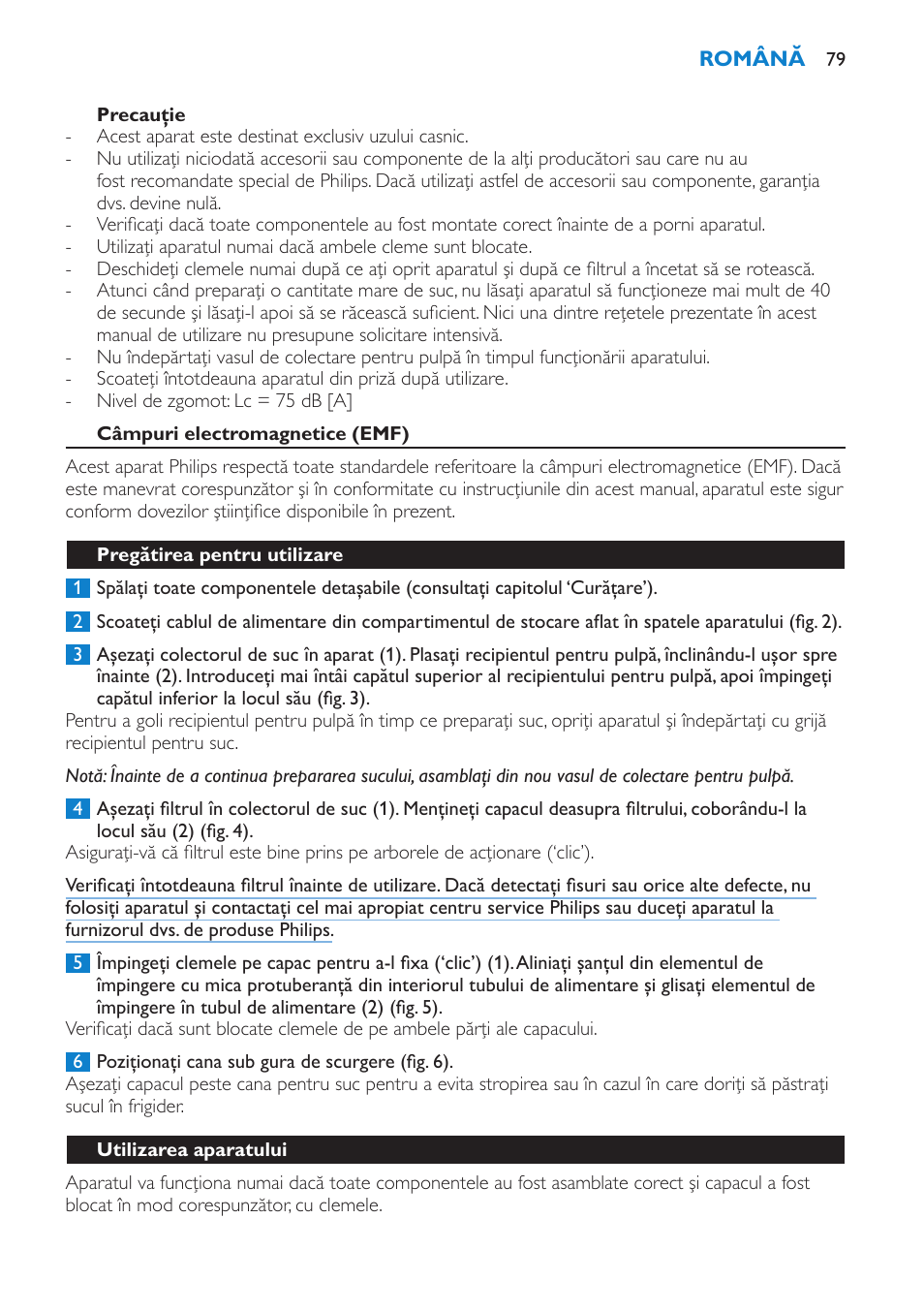 Philips HR1861 User Manual | Page 79 / 124