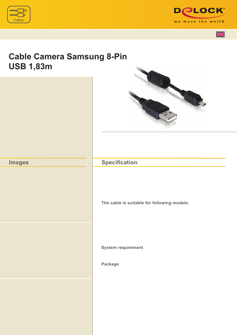 DeLOCK 82413 User Manual | 1 page