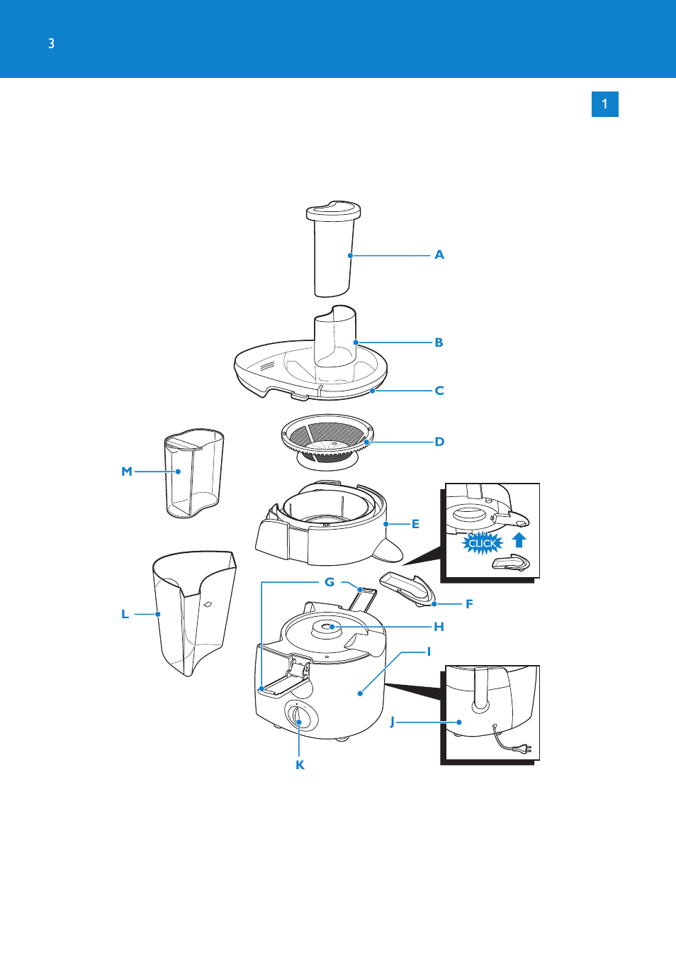 Philips HR1851 User Manual | Page 3 / 106