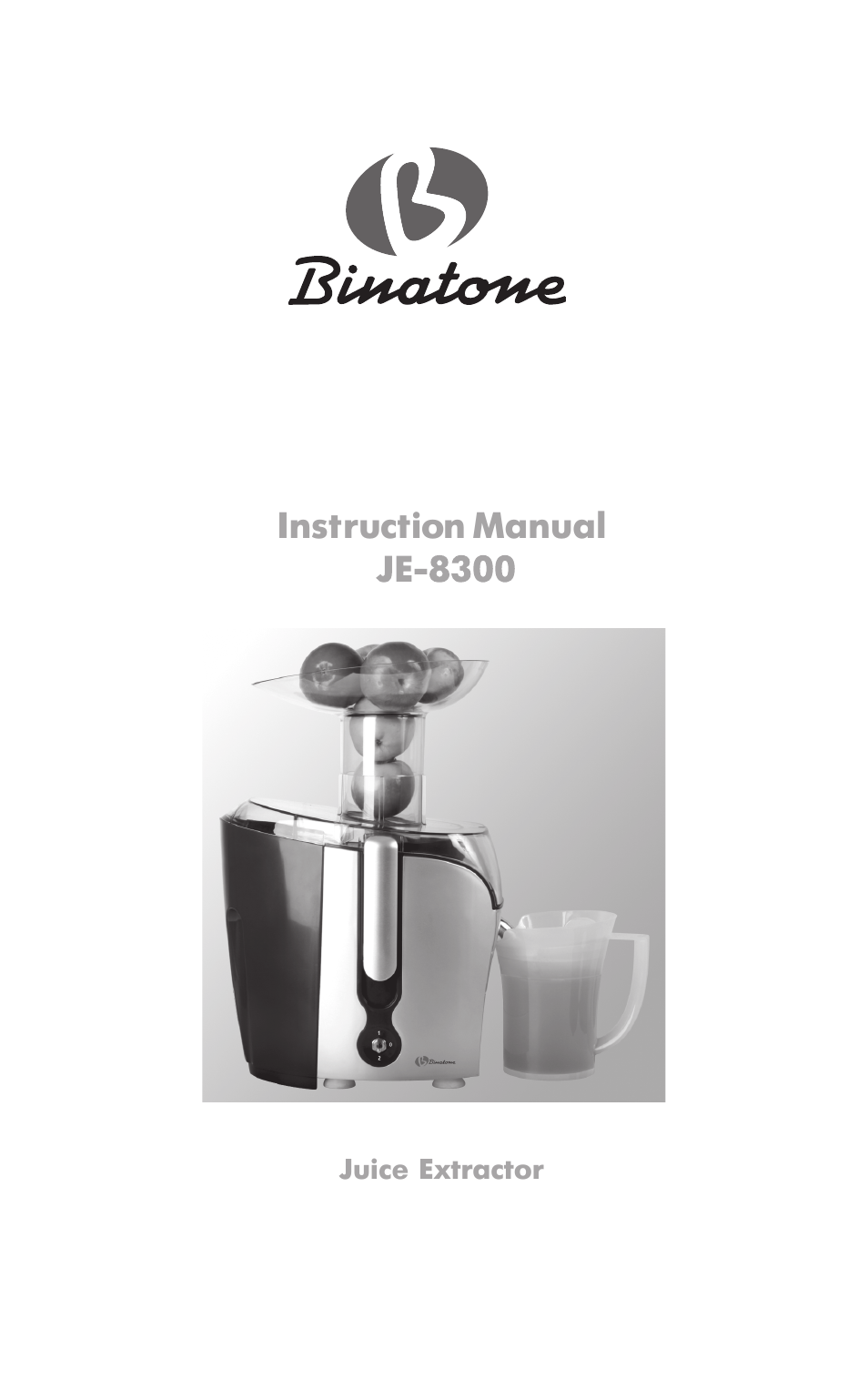 Binatone JE-8300 User Manual | 28 pages