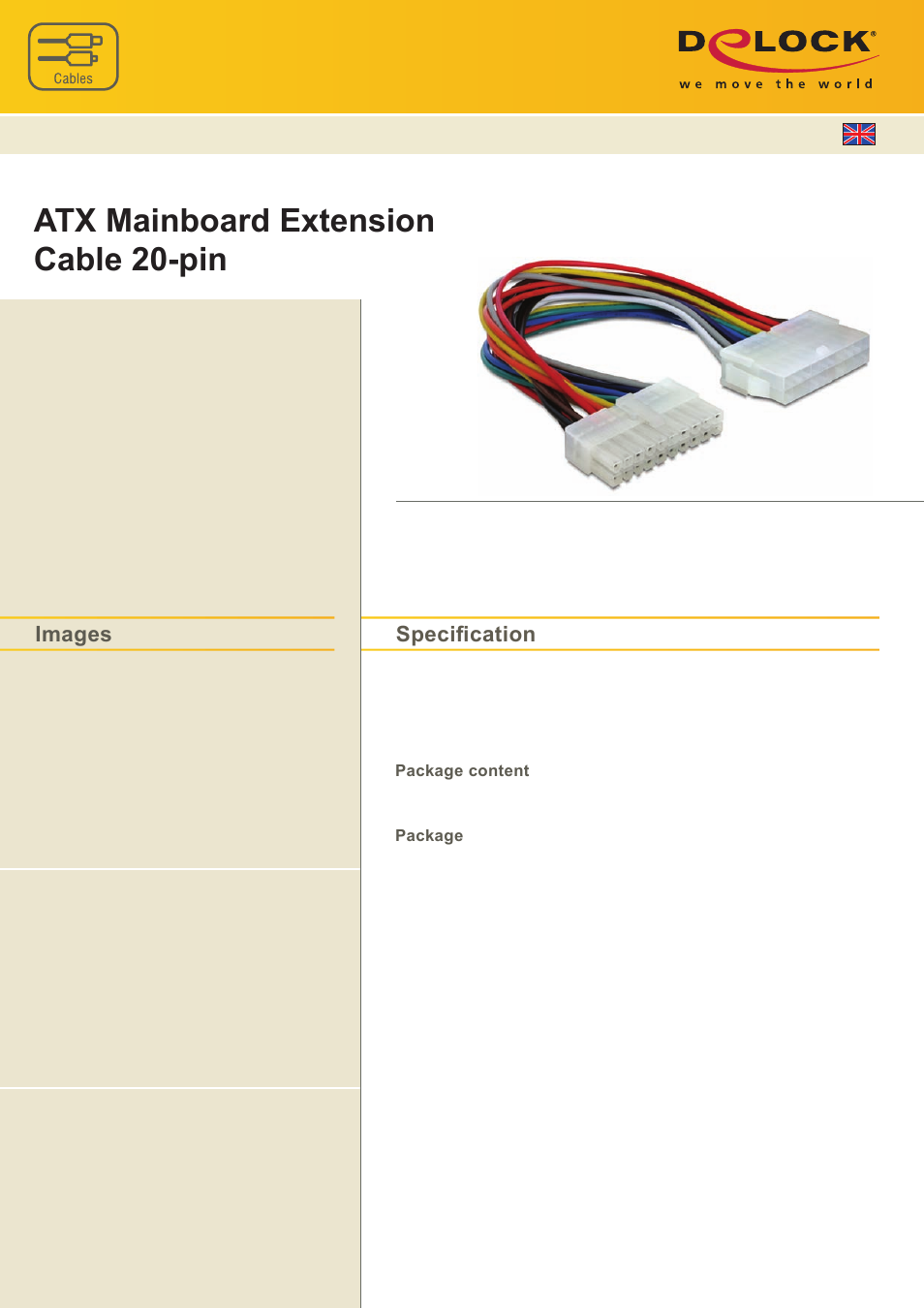 DeLOCK 82120 User Manual | 1 page