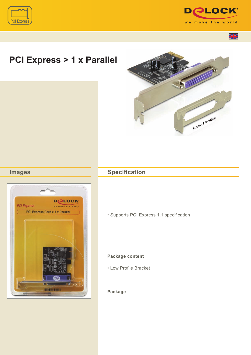 DeLOCK 89219 User Manual | 1 page