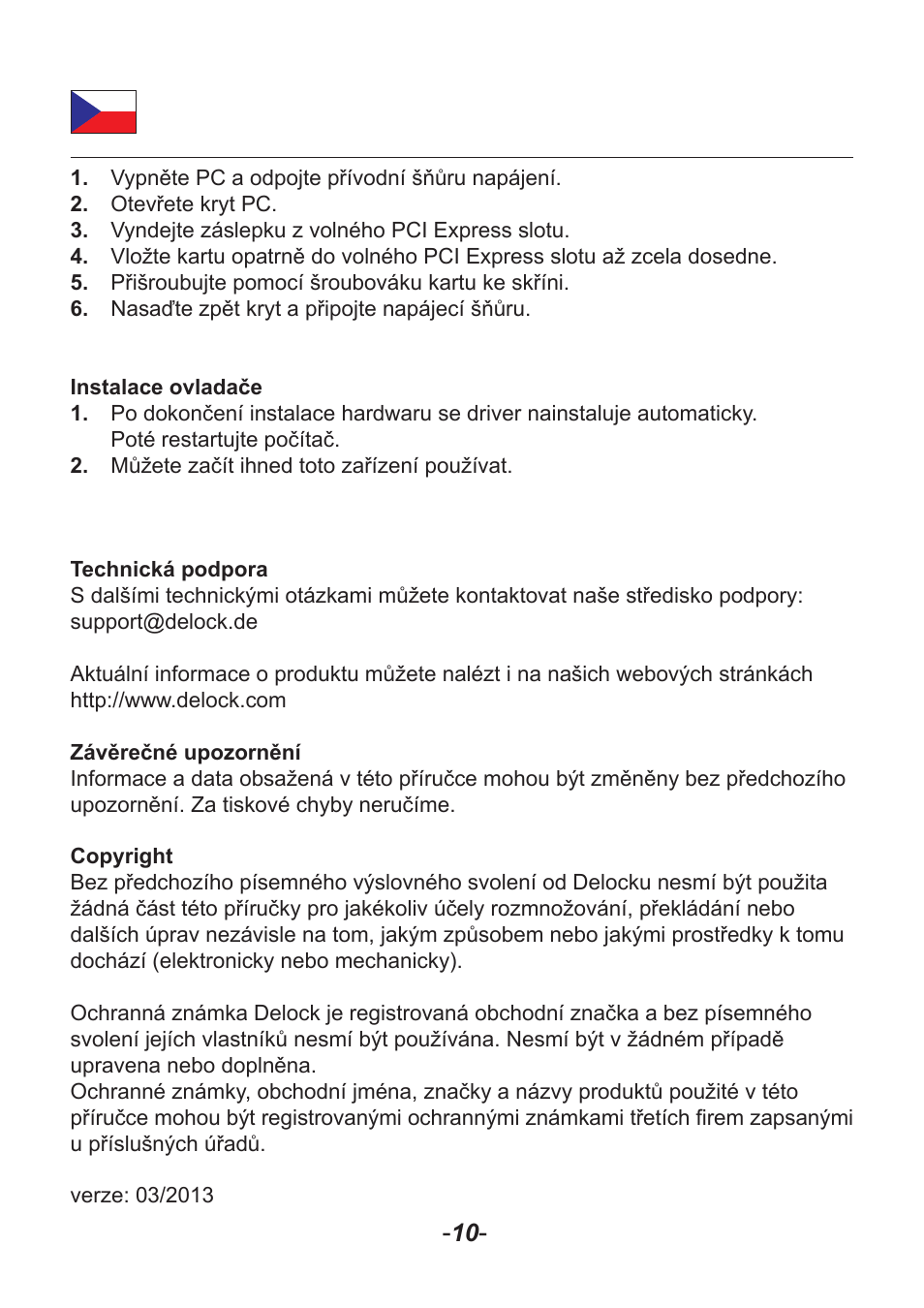 DeLOCK 89135 User Manual | Page 11 / 14