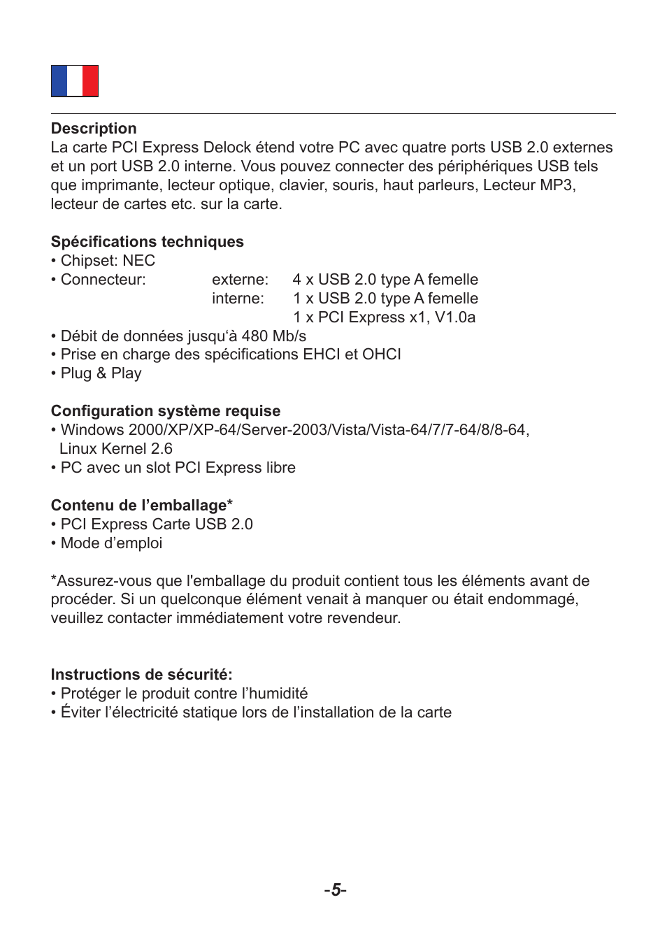DeLOCK 89135 User Manual | Page 6 / 14